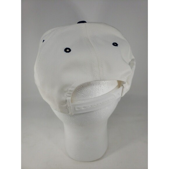 Vintage Merit Bowling Trucker Hat Embroidered Blue White Snapback NOS Pins Ball - Picture 13 of 14